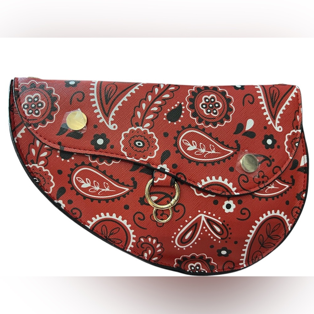Pink Paisley Women's Bag - Picture 11 of 16